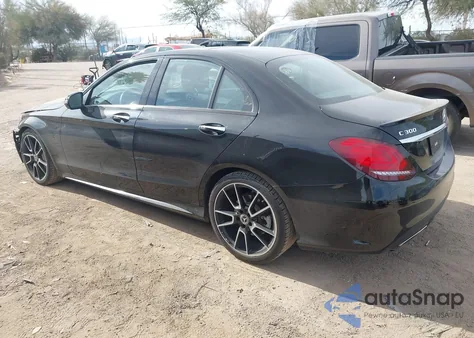 2019 Mercedes-Benz C 300 из США, поврежденный, VIN 55SWF8DB9KU288106